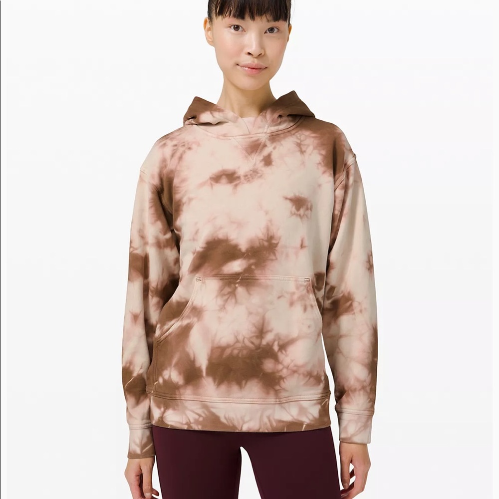 Lululemon All Yours Hoodie earth dye size 6